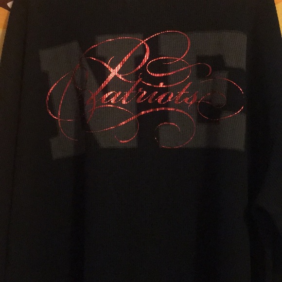 Patriots thermal black with writing 4X - Picture 3 of 4